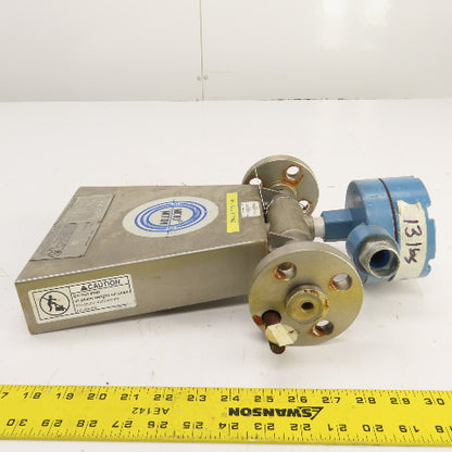 Micro Motion DS040H125SU Mass Flow Sensor Transmitter -240° To 177°C