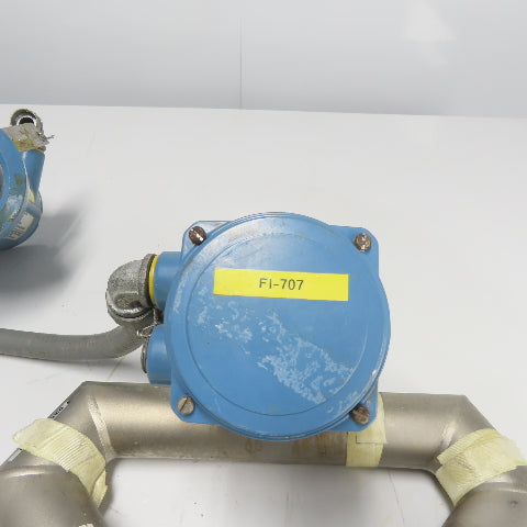 Micro Motion CMF050H521N2BAEZZZ Mass Flow Sensor -240 TO 204°C W/ Transmitter