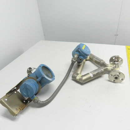 Micro Motion CMF050H521N2BAEZZZ Mass Flow Sensor -240 TO 204°C W/ Transmitter