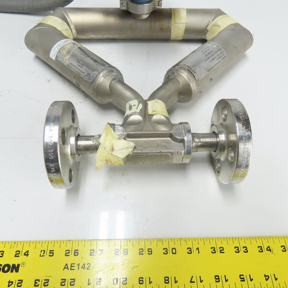Micro Motion CMF050H521N2BAEZZZ Mass Flow Sensor -240 TO 204°C W/ Transmitter