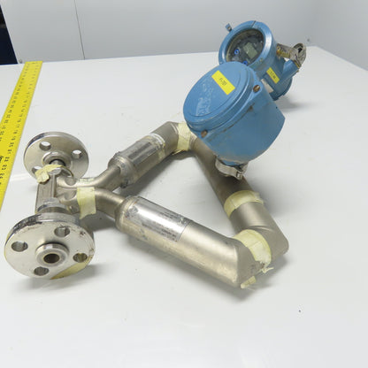 Micro Motion CMF050H521N2BAEZZZ Mass Flow Sensor -240 TO 204°C W/ Transmitter