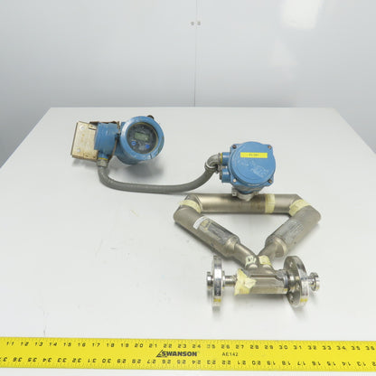 Micro Motion CMF050H521N2BAEZZZ Mass Flow Sensor -240 TO 204°C W/ Transmitter