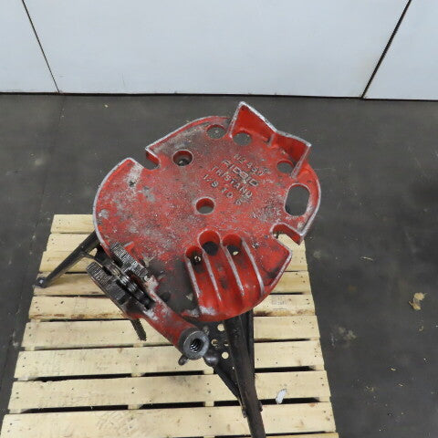 Ridgid No. 460 Tristand Portable Pipe Chain Vise 1/85" To 6" W/ Folding Legs