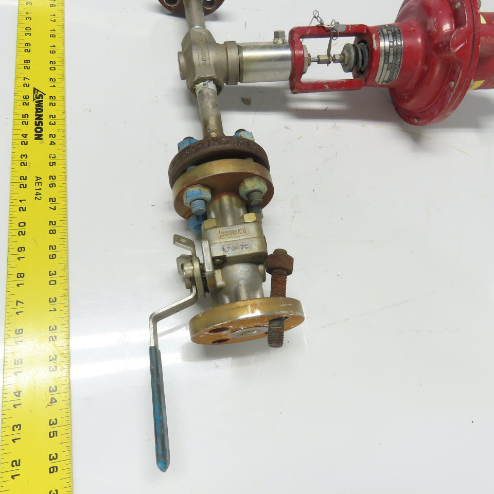Badger Meter ATOP 1002GCNHCDVOPBLNHC Research Control Valve Actuator 3-15 SIG