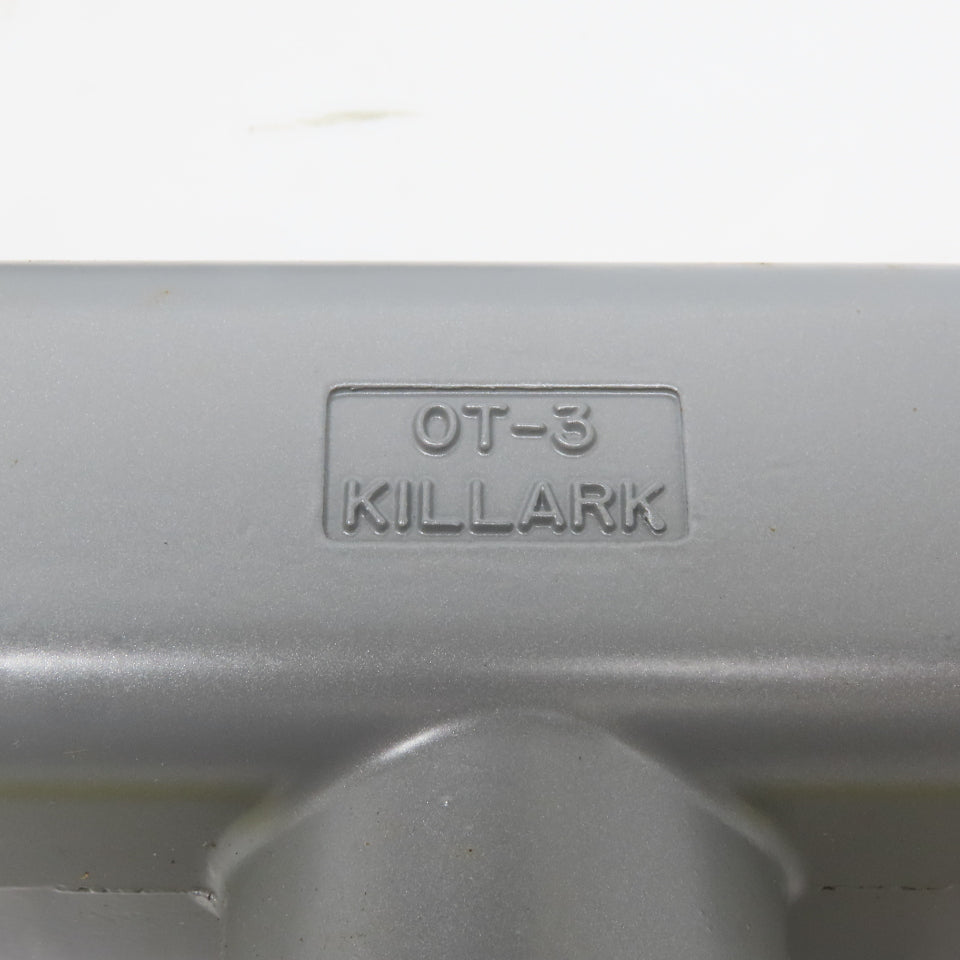 Killark OT-3 Conduit T Body Aluminum 1" Thread No Cover Lot of 5