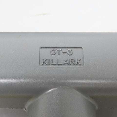 Killark OT-3 Conduit T Body Aluminum 1" Thread No Cover Lot of 5