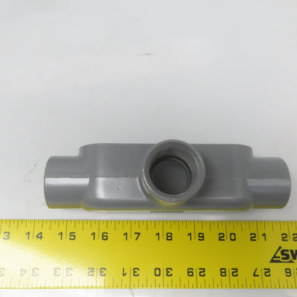 Killark OT-3 Conduit T Body Aluminum 1" Thread No Cover Lot of 5