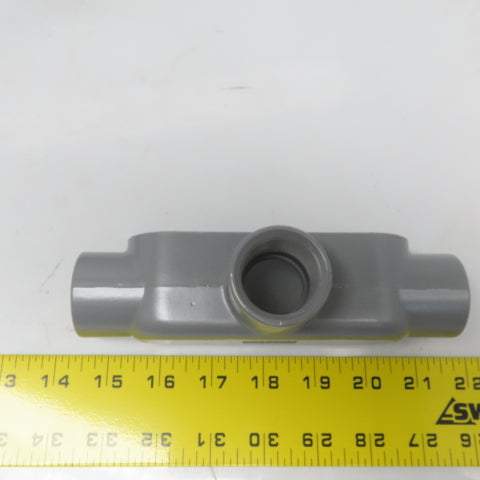 Killark OT-3 Conduit T Body Aluminum 1" Thread No Cover Lot of 5