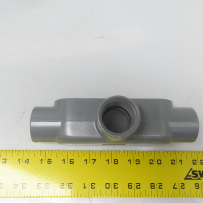Killark OT-3 Conduit T Body Aluminum 1" Thread No Cover Lot of 5