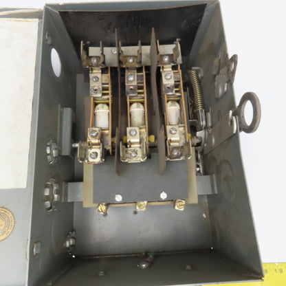 General Electric DFPG362 60A 600V 3 Pole Fused Flex-A-Plug Bus Plug Disconnect