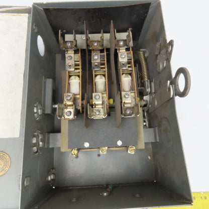 General Electric DFPG362 60A 600V 3 Pole Fused Flex-A-Plug Bus Plug Disconnect