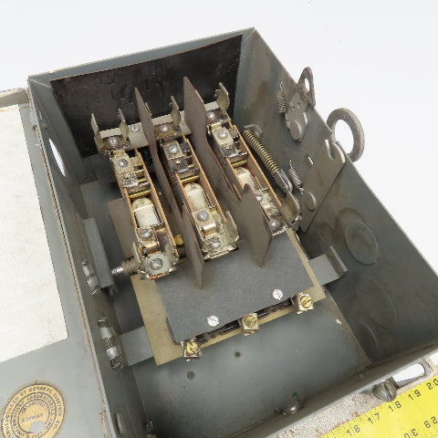General Electric DFPG362 60A 600V 3 Pole Fused Flex-A-Plug Bus Plug Disconnect