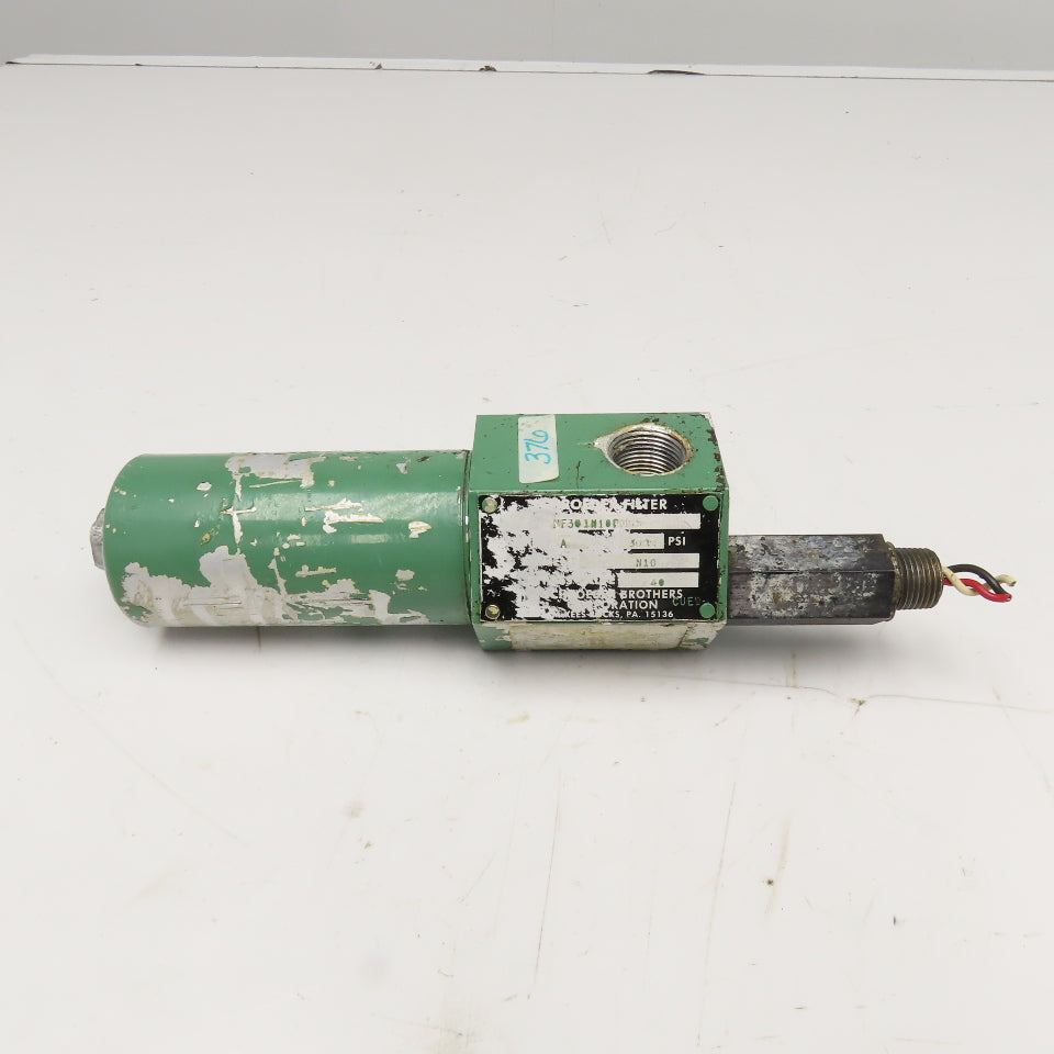 Schroeder NF301N10PMS5 3000PSI Hydraulic Filter 3/4" NPT