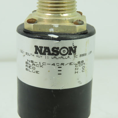Nason NS-1C-40R/EL Pressure Switch 1/4" NPT
