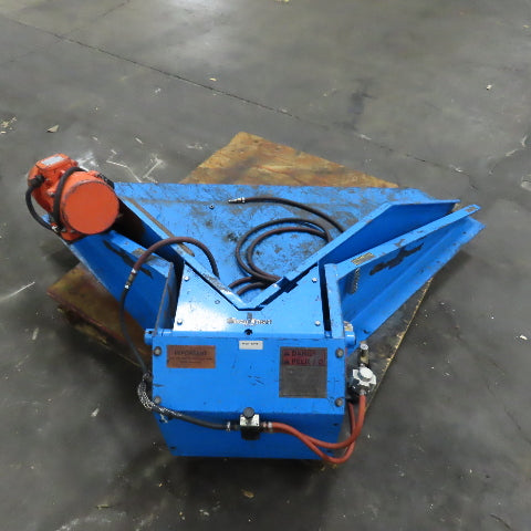 ChemQuest 25-6000 Floor Level Electric Vibrating 44" x 44" Tote Gaylord Tilter
