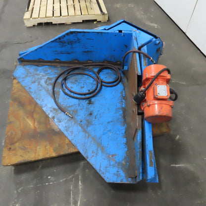 ChemQuest 25-6000 Floor Level Electric Vibrating 44" x 44" Tote Gaylord Tilter