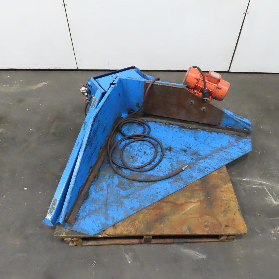ChemQuest 25-6000 Floor Level Electric Vibrating 44" x 44" Tote Gaylord Tilter