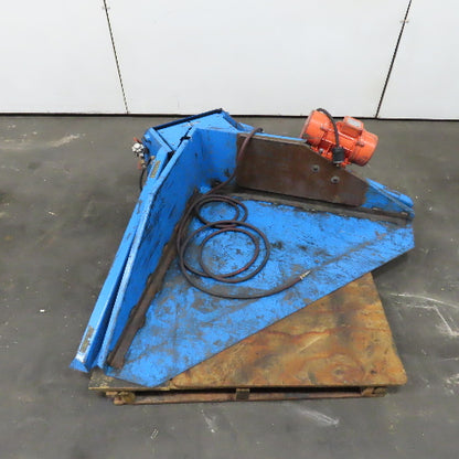 ChemQuest 25-6000 Floor Level Electric Vibrating 44" x 44" Tote Gaylord Tilter