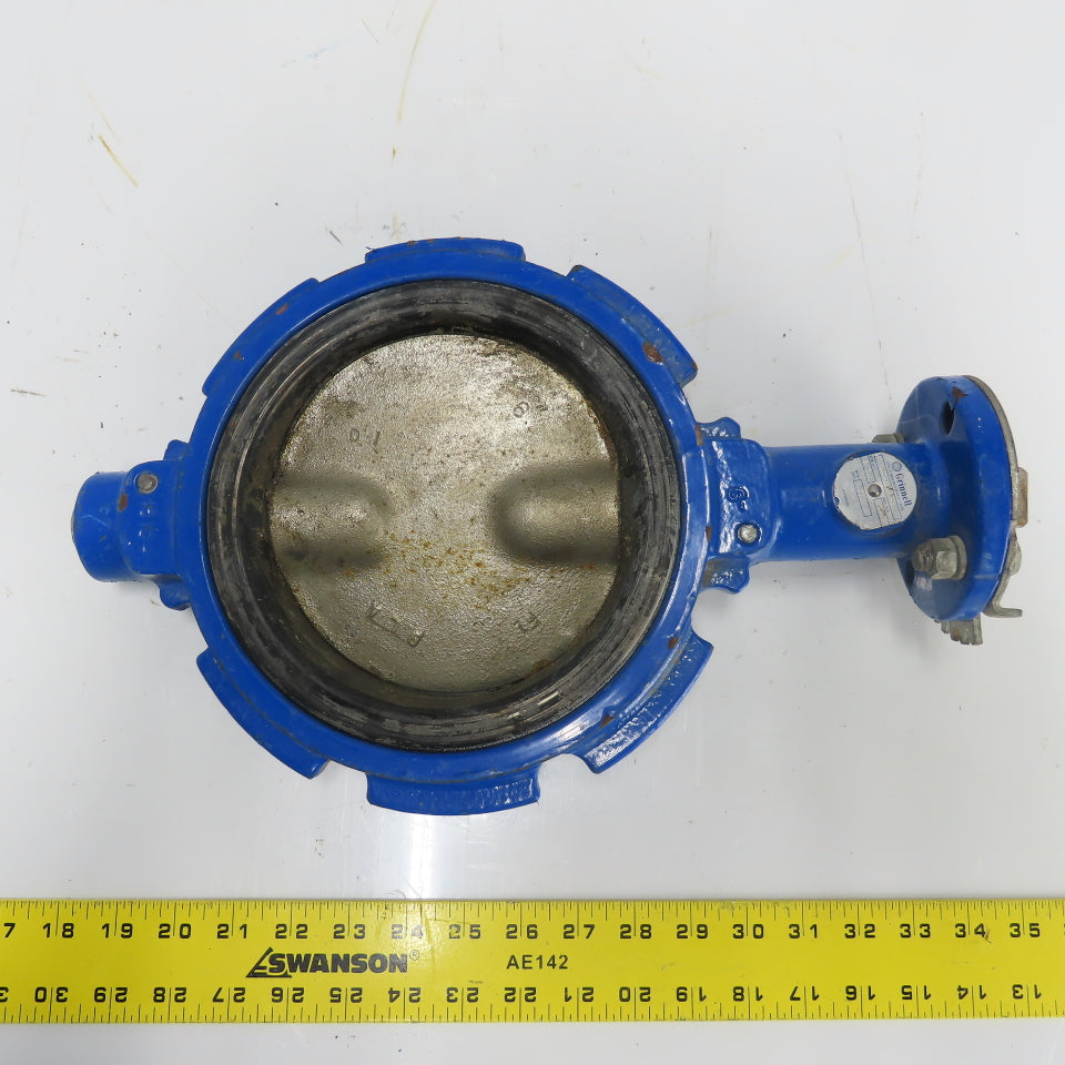 Grinnell WC-8101-3 6" Wafer Butterfly Valve 200WP Max