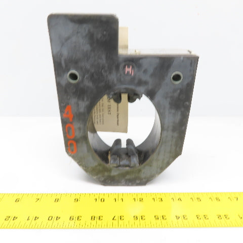 General Electric 750X36G 204 JAB-O 400:5 Current Transformer W/Test Certificate