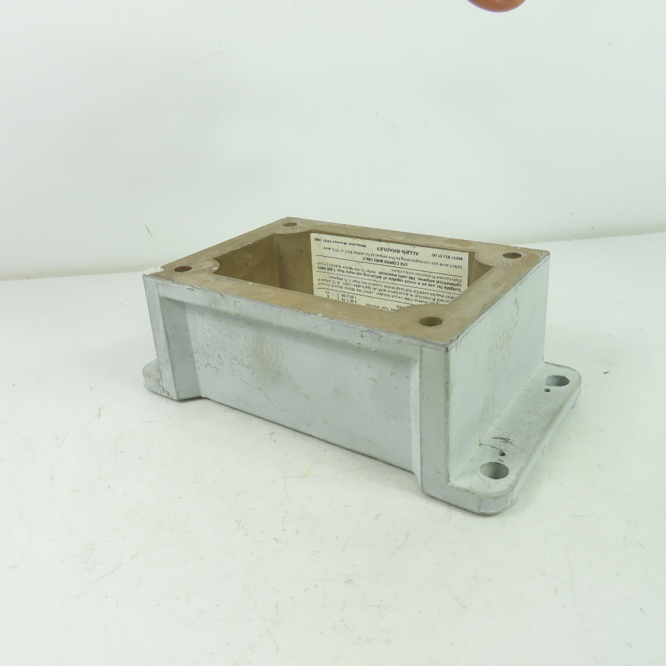 Allen Bradley 40050-817-01(A) Bulletin 600 Manual Switch Enclosure Box only