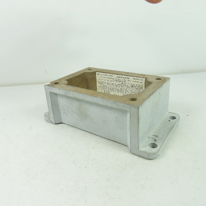 Allen Bradley 40050-817-01(A) Bulletin 600 Manual Switch Enclosure Box only