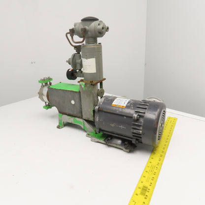 Pulsafeeder 680-S-ARP 230/460V 1/2Hp Diaphragm Metering Pump & Conoflow Actuator