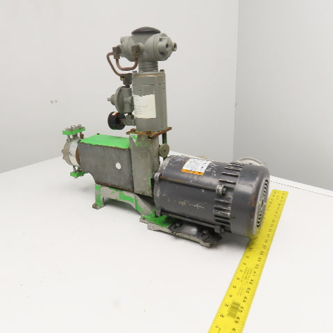 Pulsafeeder 680-S-ARP 230/460V 1/2Hp Diaphragm Metering Pump & Conoflow Actuator