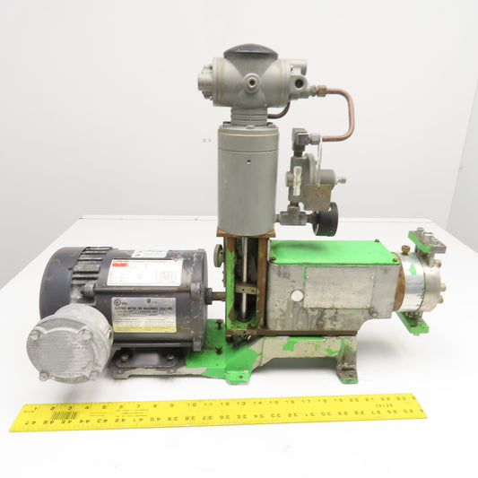 Pulsafeeder 680-S-ARP 230/460V 1/2Hp Diaphragm Metering Pump & Conoflow Actuator