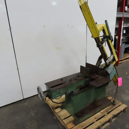 W.F. Wells & Sons L-9 3/4HP 9 x 14" Horizontal Metal Bandsaw 60-287 FPM 3PH