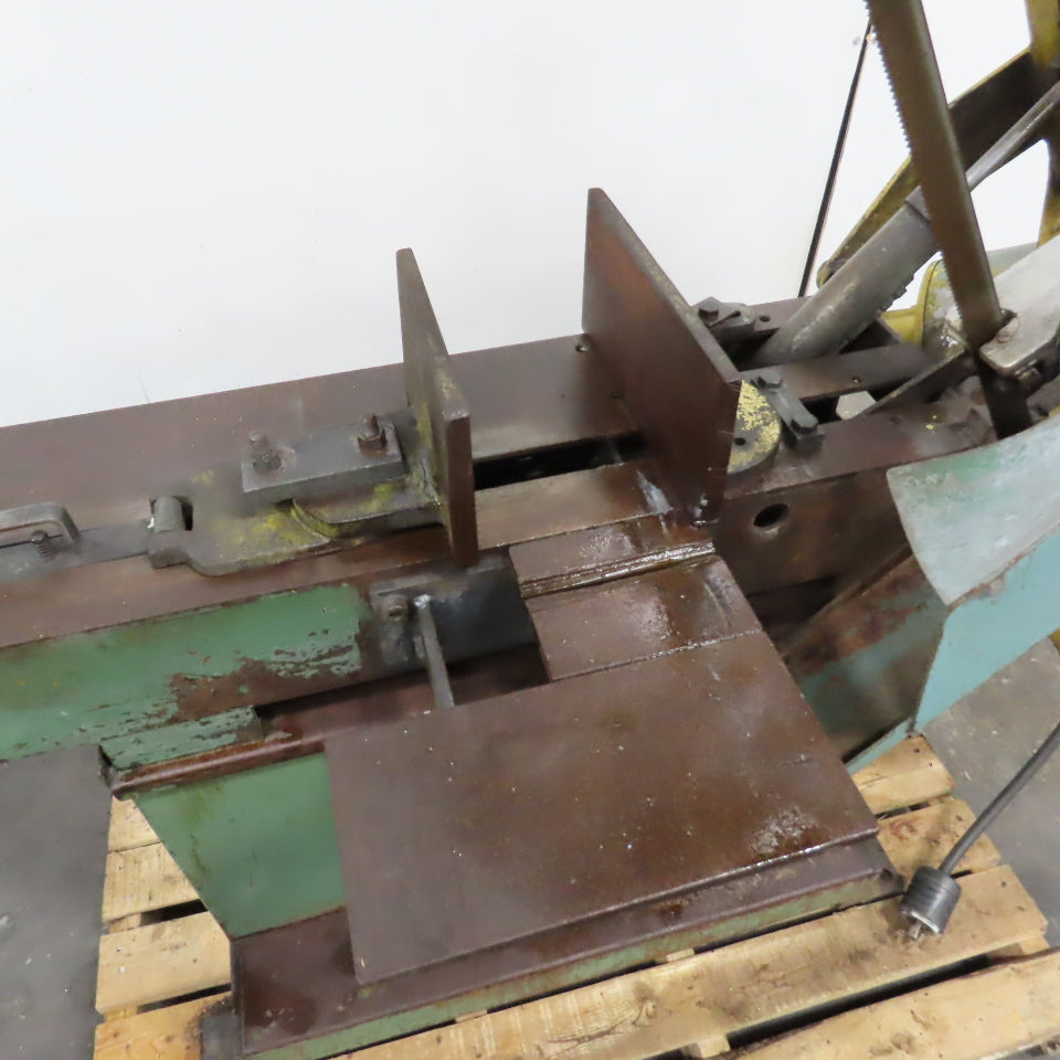 W.F. Wells & Sons L-9 3/4HP 9 x 14" Horizontal Metal Bandsaw 60-287 FPM 3PH