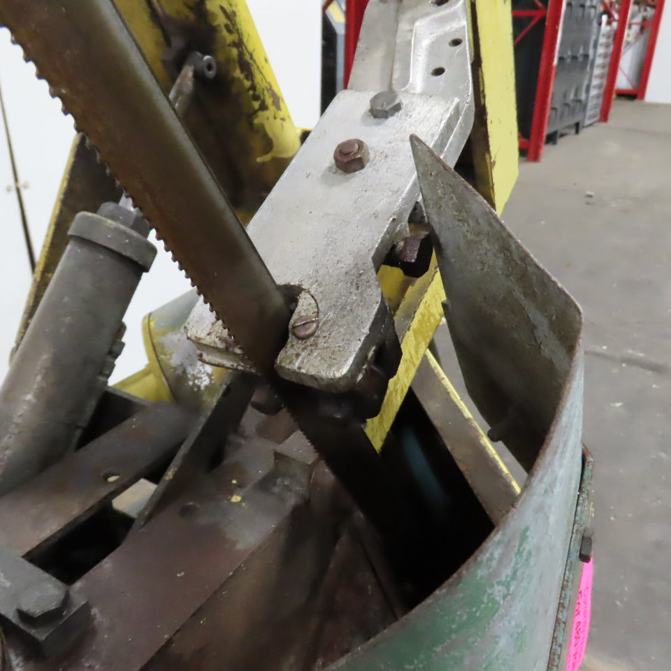 W.F. Wells & Sons L-9 3/4HP 9 x 14" Horizontal Metal Bandsaw 60-287 FPM 3PH