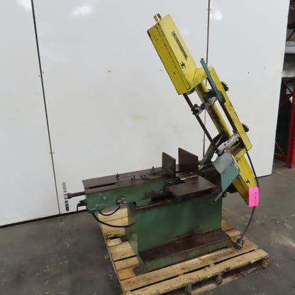 W.F. Wells & Sons L-9 3/4HP 9 x 14" Horizontal Metal Bandsaw 60-287 FPM 3PH