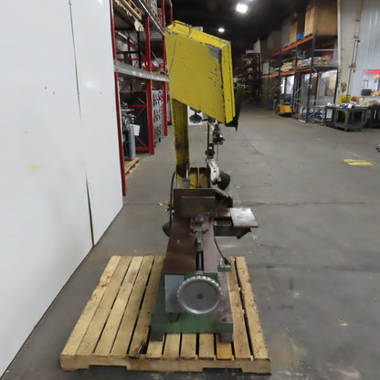 W.F. Wells & Sons L-9 3/4HP 9 x 14" Horizontal Metal Bandsaw 60-287 FPM 3PH