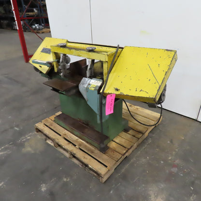 W.F. Wells & Sons L-9 3/4HP 9 x 14" Horizontal Metal Bandsaw 60-287 FPM 3PH
