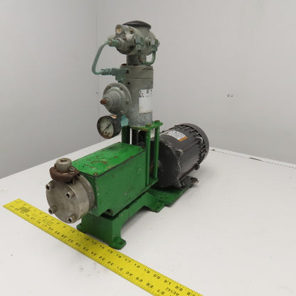 Pulsafeeder L5-S-APR 230/460V 1/2Hp Diaphragm Metering Pump & Conoflow Actuator