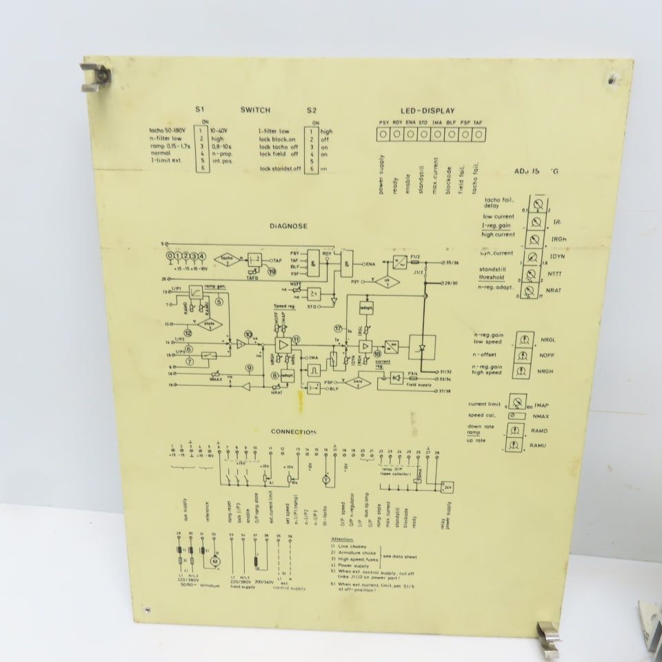 Dymotron HB 380/025-25 Servo Drive 380/415VAC 270VDC 25A