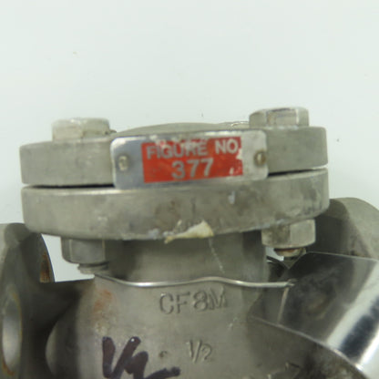 Aloyco Fig 377 1/2" Check Valve CF8M
