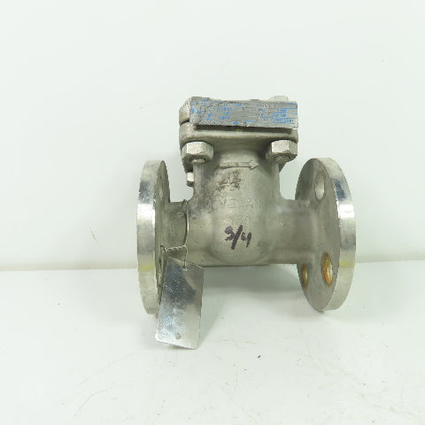 Velan F04-0114C-13SX 3/4" Swing Check Valve CF8M 275PSI