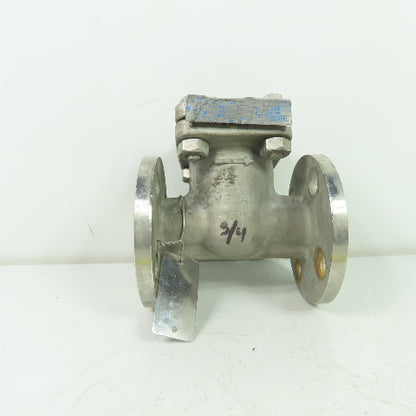Velan F04-0114C-13SX 3/4" Swing Check Valve CF8M 275PSI