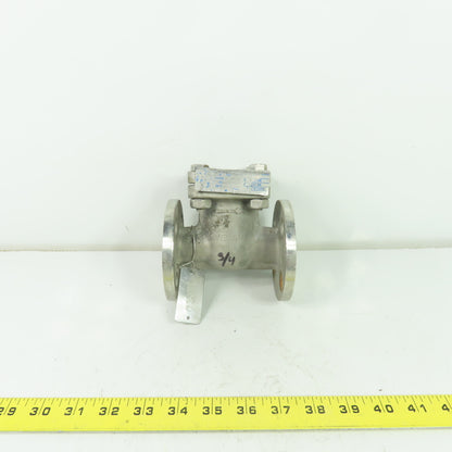 Velan F04-0114C-13SX 3/4" Swing Check Valve CF8M 275PSI
