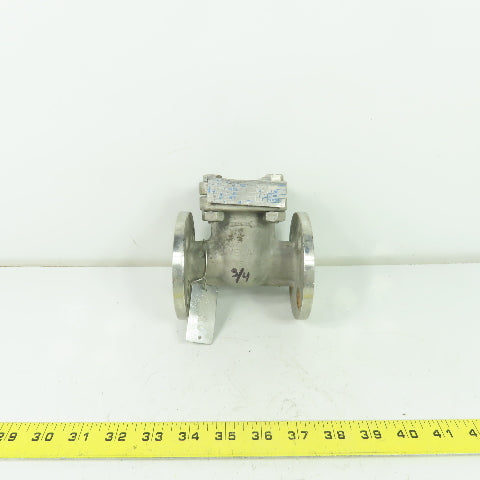 Velan F04-0114C-13SX 3/4" Swing Check Valve CF8M 275PSI