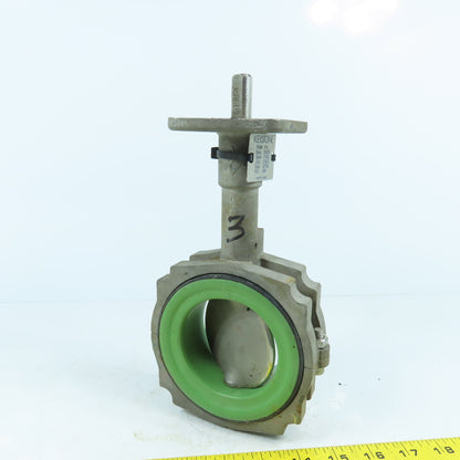 Keystone 3" 316SS Stainless Steel Butterfly Gate Valve Body Only 150PSI Max