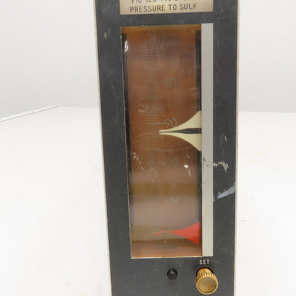 Foxboro 230SM-G Spec 200 Control Station 0-150 Scale