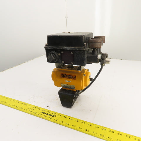 El-O-Matic ES0040.U2A04A.14K0 Pneumatic Valve Actuator 116PSI W/Controller