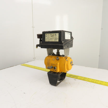 El-O-Matic ES0040.U2A04A.14K0 Pneumatic Valve Actuator 116PSI W/Controller