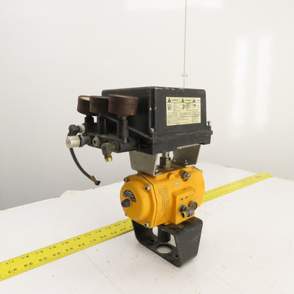 El-O-Matic ES0040.U2A04A.14K0 Pneumatic Valve Actuator 116PSI W/Controller