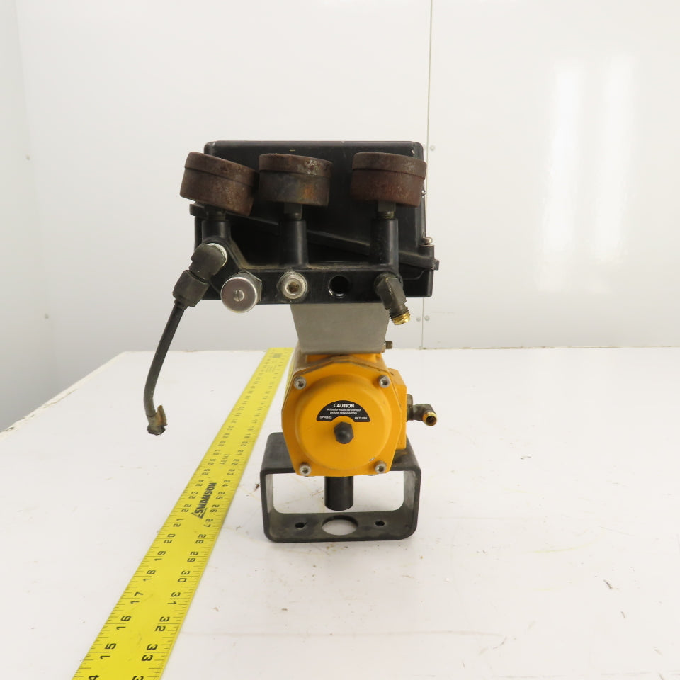 El-O-Matic ES0040.U2A04A.14K0 Pneumatic Valve Actuator 116PSI W/Controller