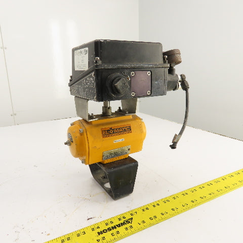 El-O-Matic ES0040.U2A04A.14K0 Pneumatic Valve Actuator 116PSI W/Controller