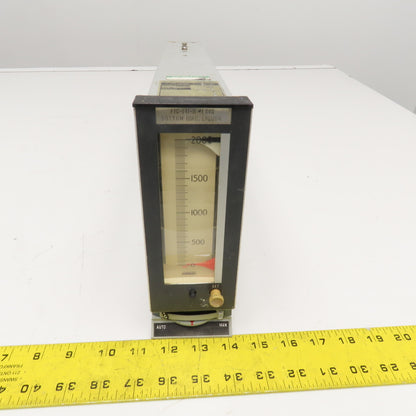 Foxboro 230SM-G Spec 200 Control Station 0-2000 Scale
